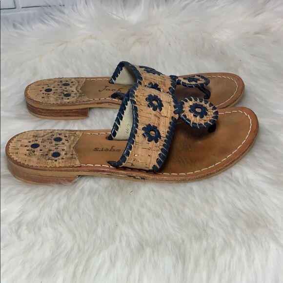Jack Rogers Hamptons Sandals Size 6 - Picture 4 of 6